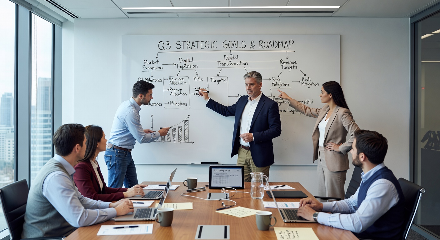 Sesión de planificación estratégica